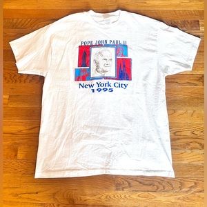 Vintage Pope John Paul II T-shirt